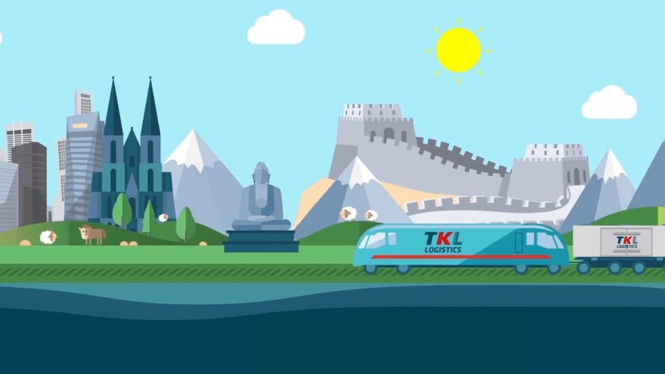 Illustration av TKL tåg.