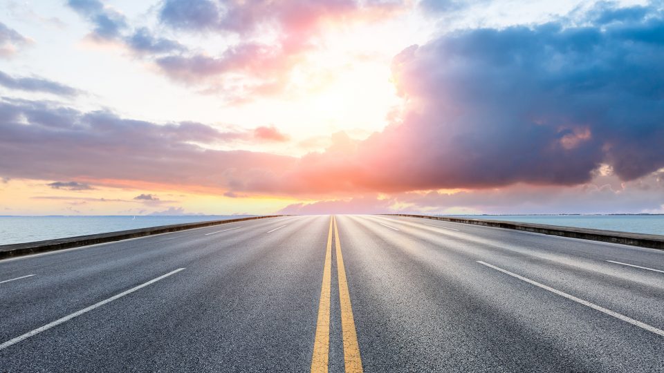 Landningsbana för flygtransport.