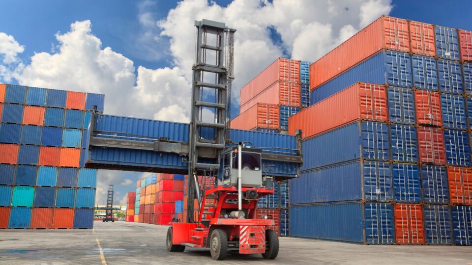 Containrar på lager